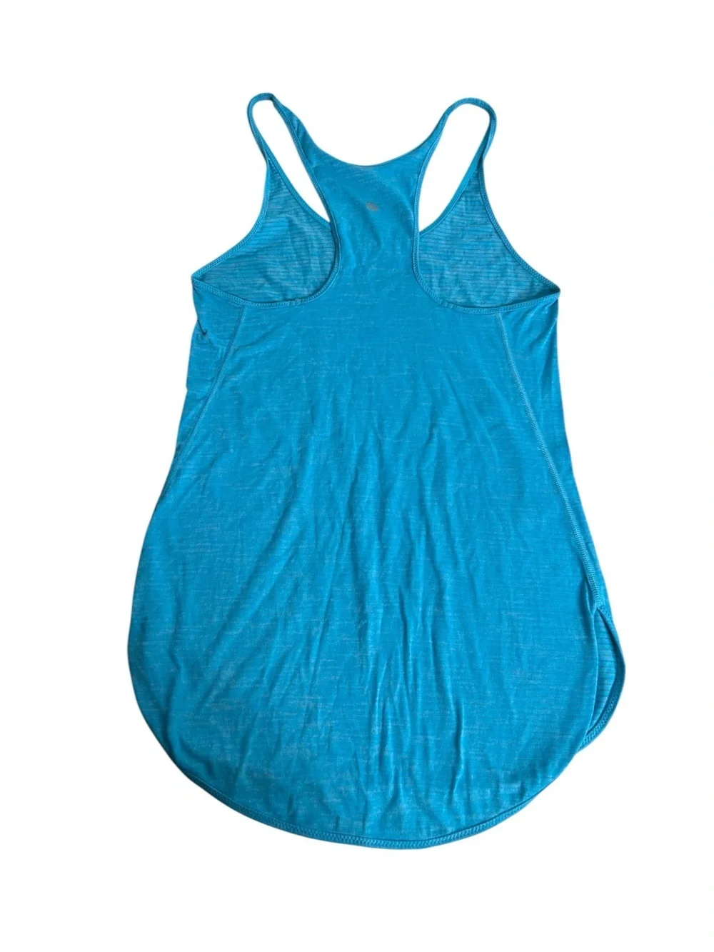 Lululemon What The Sport Singlet Blue Tropics & Gray Cool Racerback Tank Bundle